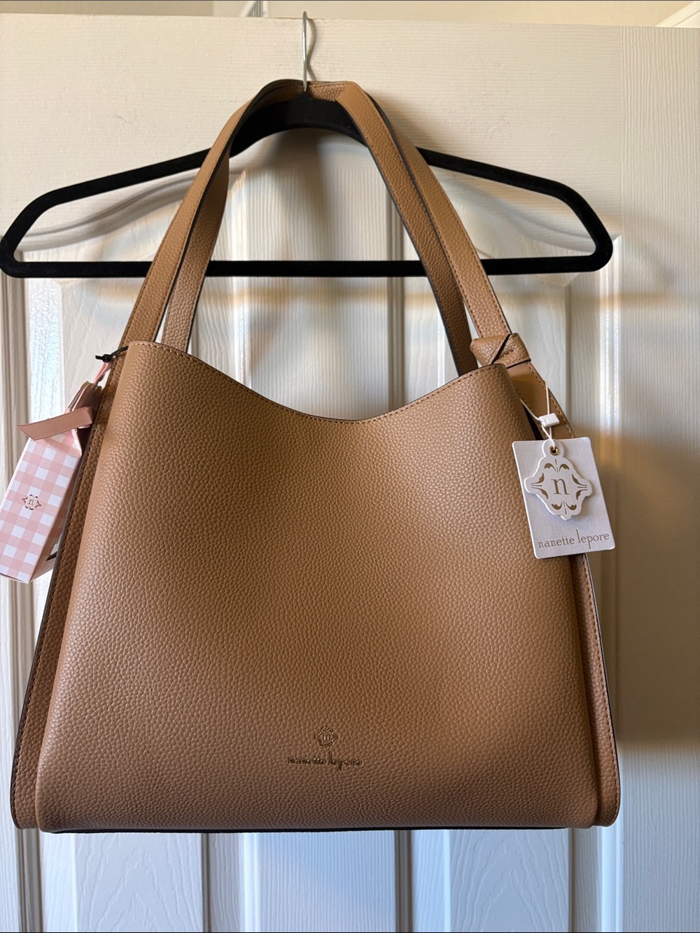 Nanette Lepore NWT Arianna Shoulder Brown Sugar Purse